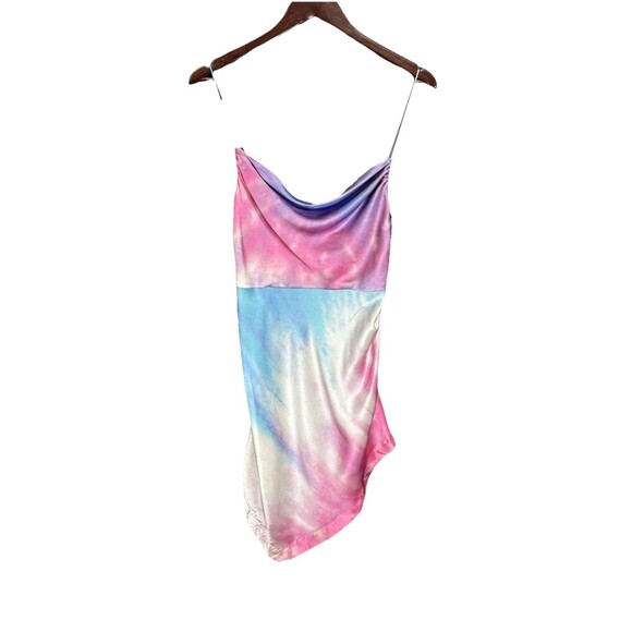 Retrofete Auris Size S Dress Tie Dye 100% Silk Lover Era Concert Party - Picture 2 of 11